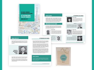 Promotional material for a non-profit events company booklet design design graphic design identity promotional material