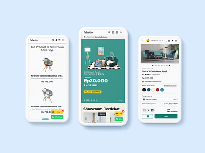 Fabelio Explore showroom business corporate design furniture responsive ui ux website