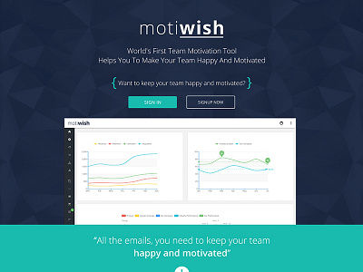 Motiwish Dribbble ui design ux research web design