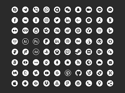 Icons concept graphic iconography icons ux visual web