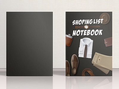 Shopping list notebook branding design graphic design illustration vector