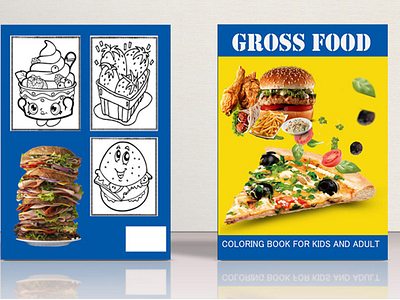 Gross Food coloring book for kid's