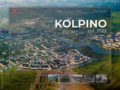 Kolpino. Day 2 of #30daysofwebdesign 30dayschallenge 30daysofwebdesign concept figma kolpino web design web site