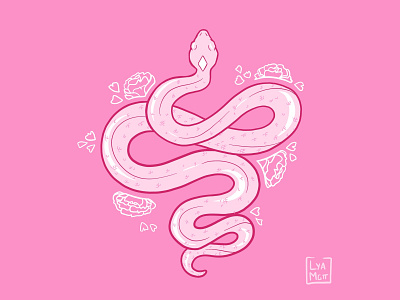 Snake & Roses