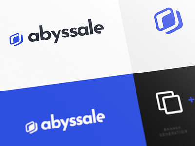 Branding – Abyssale ai app branding design flat icon illustration logo minimal typography vector web