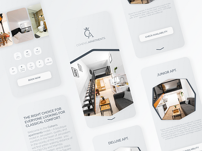 Mobile App for Cohen's apartments