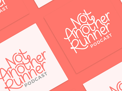 Not Another Runner #3 branding design freelance design hand drawn hand lettering handlettering logo podcast podcast art typography vector