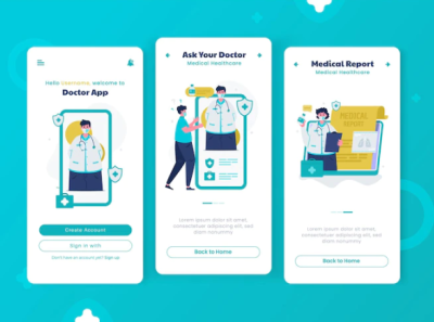 Health UI design