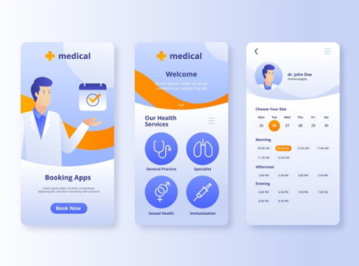 Health UI design