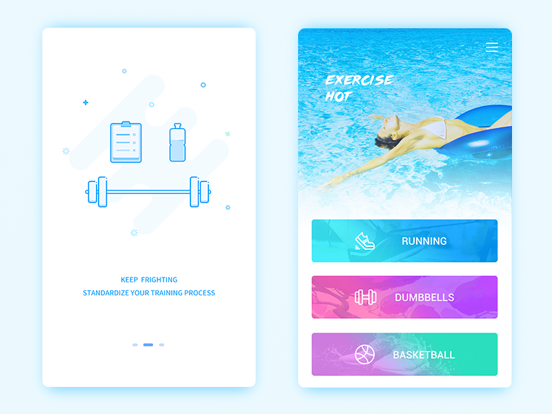 Sports by JACKW on Dribbble