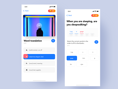 Toeic 2 by JACKW on Dribbble
