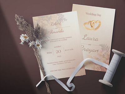 Wedding invitation