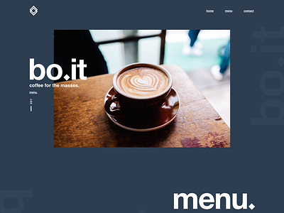 Bo.it coffee for the masses design ui web