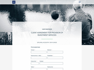 NRP CLIENT REGISTRATION