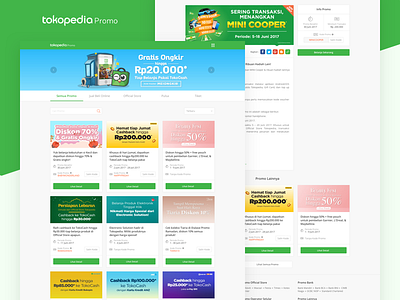 Tokopedia - Promotions Microsite