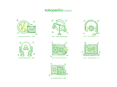 Tokopedia Careers - New Icon Set