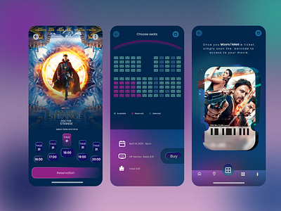 MOVIE TICKET APPLICATION DESIGN