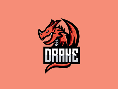 DragonLogo Esports Style esport esport logo esportlogo esports esports mascot gaming mascot twitch