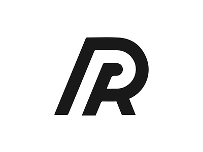 LETTER PR LOGO CONCEPT