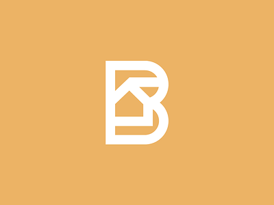 Home + Letter B Logo