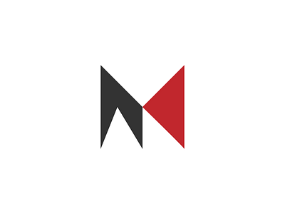 Letter M Modern Logo Concept