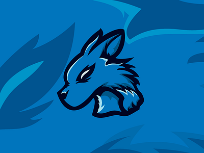 Blue Wolf Logo for Sale