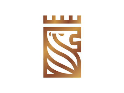 Elite King Tiger Lion animal clean elegant identity king kingdom lion lions luxury luxury branding majesty mark mark icon symbol modern professional regal simple design sleek tiger tigers