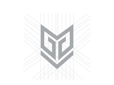 MG Spartan Helm Monogram Logo