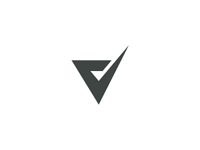 V Logo Mark Monogram