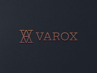 Varox branding identity elegant line logo logodesign logodesigner logotype luxury modern monogram monogram letter mark simple sleek smooth sophisticated symbol symbol icon typography