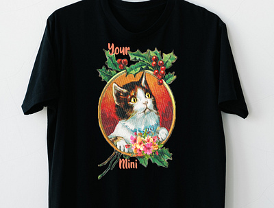 T-shirt design. Cat lover 😘 2023 branding cartoon design graphic graphic design tshirt tshirtdesign