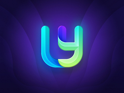 LY logo icon illustration logo