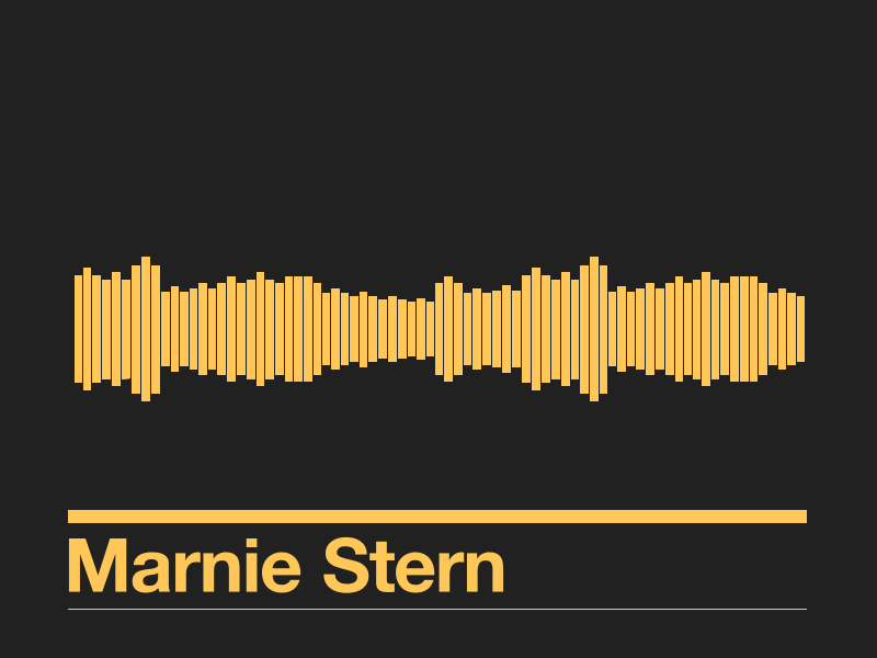 Marnie Stern Posters border helvetica minimal modern music orange sound sound wave swiss yellow