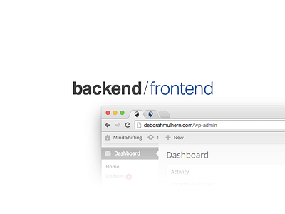 Backend / Frontend backend brain favicons frontend mind profile therapy wordpress