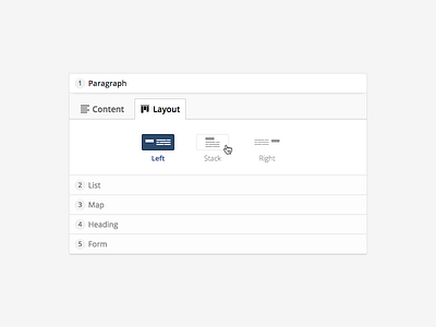 Beautiful (if boring) Backends backend cms content forms layout radio web wordpress