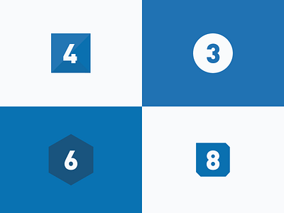 Shapes By Numbers blocks numbers primatives shapes solid