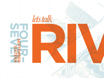 Final Title Section baskerville blue gotham los angeles multiply orange river sans serif serif