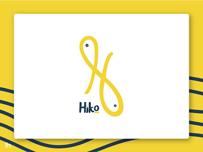 #F2D435 - Hiko (Fish eatery) challenge eatery fish logo yellow