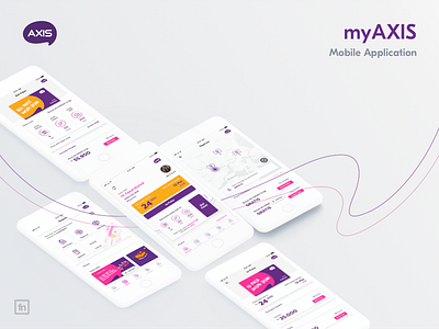 myAXIS | Telco Provider Mobile Application Concept