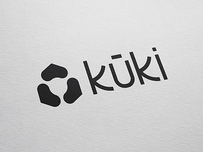 Kuki abstract logo simple typography