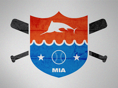 Marlins Crest baseball coat of arms crest marlins miami