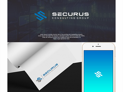 securus branding design graphic design illustration logo logo design typography vector