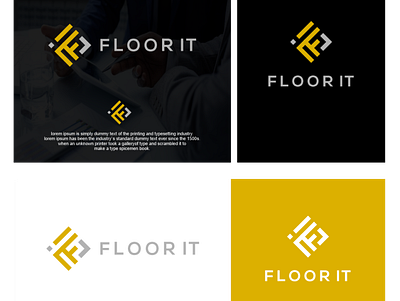 floor it branding design graphic design illustration logo logo design typography vector