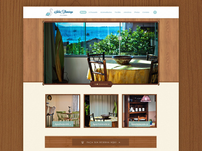 Website Solar Flamingo beach bird blue brown flamingo home website wood