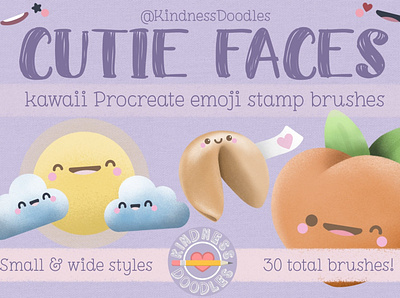 Cutie Faces Procreate Stamp Brushes cute cutie emoji emoji brush emoji brushes emoji stamp brushes emojis face faces procreate procreate app procreate art procreate brush procreate brushes procreate emoji procreate emoji stamp brush procreate stamp procreate stamp brushes procreate stamps procreateapp