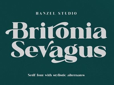 Britonia Sevagus - Serif Font beautiful branding branding design calligraphy design fancy fonts handwriting fonts handwritten fonts lettering logo fonts minimal fonts modern calligraphy professional sans serif sans serif font sans serif fonts serif font serif fonts typeface wedding fonts