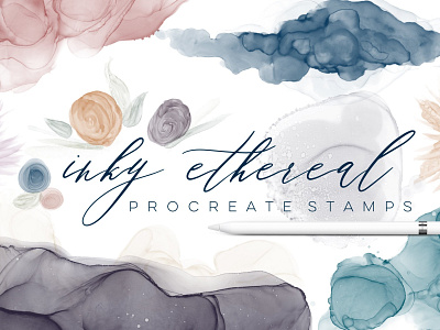 Alcohol Ink Stamps for Procreate alcohol brush brushes color design illustration ink ink brush ink stamp ink stamps photo photoshop photoshop brush procreate procreate brush procreate brush set procreate brushes procreate stamp procreate stamps social media