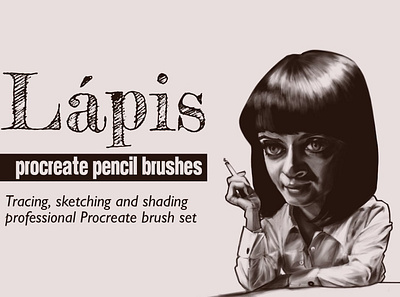 Lápis - Pencil Brushes for Procreate art brush brush set design digital art drawing illustration paint painting pencil pencil brush pencil brushes photoshop procreate procreate brush procreate brushes procreate pencil procreate pencil brush procreate pencil brushes sketching