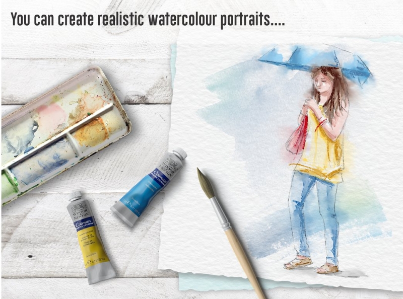 watercolor digital painting brushes