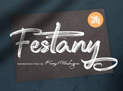 Festany - Handwritten Font calligraphy calligraphy fonts design hand lettering handwriting handwriting font handwritten handwritten font handwritten fonts handwritten logo handwritten type lettering logo modern calligraphy modern fonts script font script fonts simple sticker writing